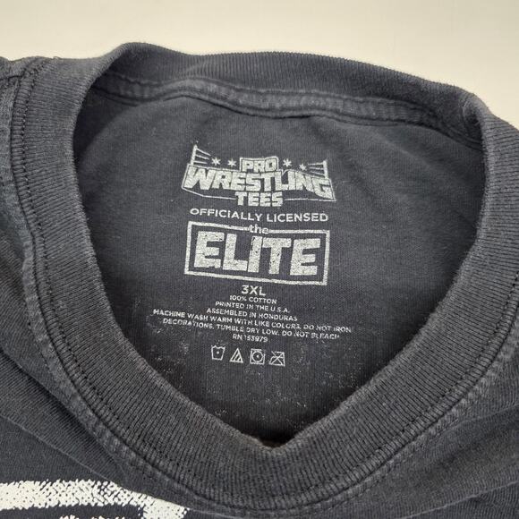 The Elite Young Bucks Kenny Omega Bullet Club 3XL Long Sleeve Shirt Pro Wrestlin - Picture 5 of 10